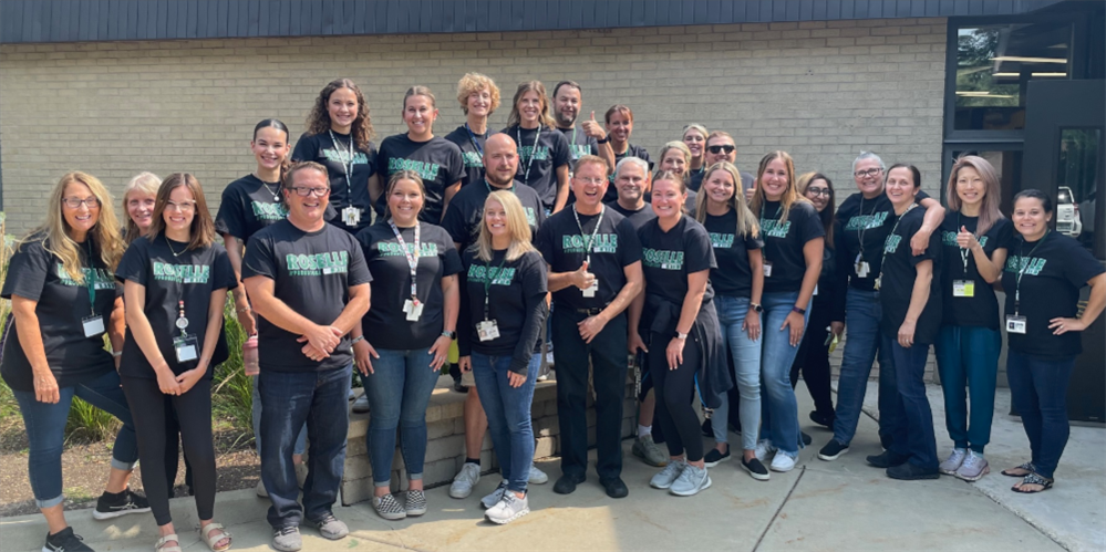 Roselle middle school staff